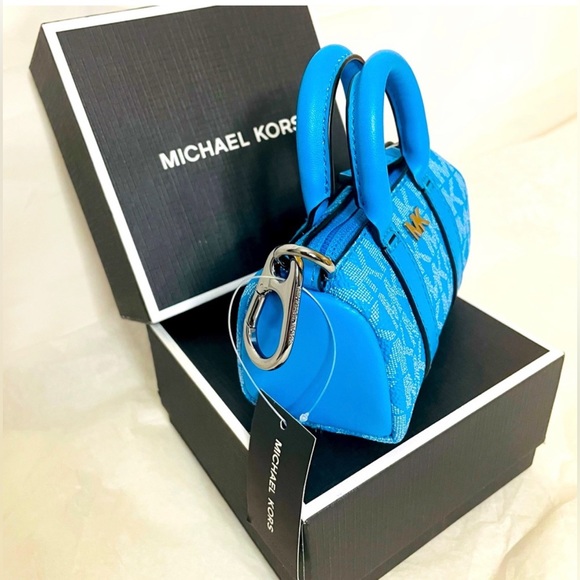 NIB 💙Mini Michael Kors Michael
duffle bag KEY FOB/COIN PURSE - Picture 5 of 6